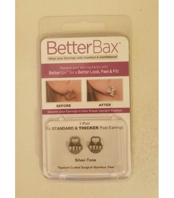 Instant Lift Earring Backs Silver