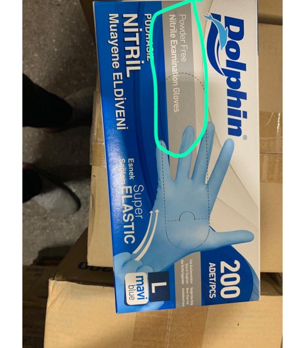 dolphin nitrile gloves top glove